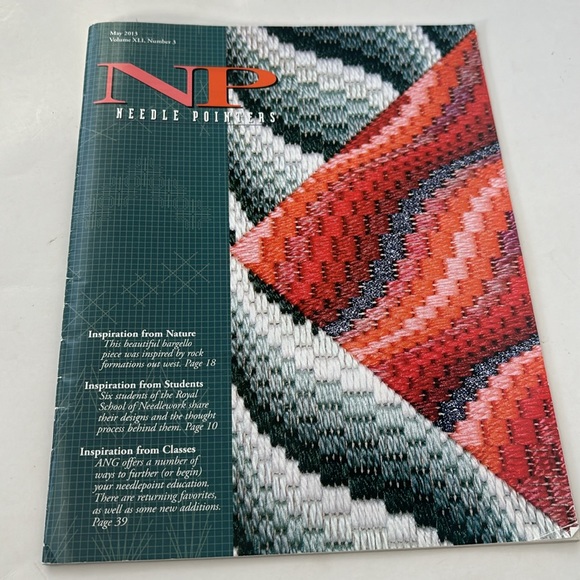 Needle point needle work magazine, patterns designed instructions Needle Pointer - Picture 5 of 8